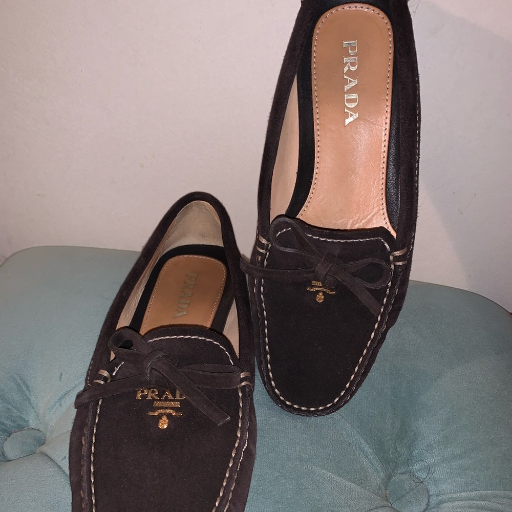 Prada Bow Detail Loafers - Picture 3 of 7